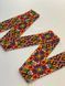 Beaded belt "Color" multi-colored 343-3 photo 1