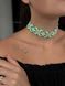 Yellow-blue choker 349 photo 1