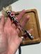 Necklace-harness "Kvitano" red with white 1032 photo 4