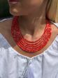 Necklace "Morning Dew" made of natural stones 2376 photo