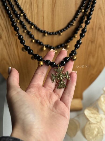 Necklace "Oksana" made of natural stones 934 photo