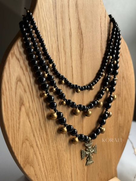 Necklace "Oksana" made of natural stones 934 photo