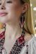 Set of necklace "Family Values" and earrings "Oh, Marichko" 2251-1 photo 2
