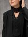 Set of ribbon necklace "Aeneid" and black necklace "Coral" 289 photo 2
