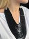 Necklace "Coral" black from Czech beads 143 photo 2