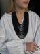 Necklace "Coral" black from Czech beads 143 photo 1