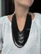 Necklace "Coral" black from Czech beads 143 photo 6