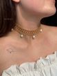 "Constellation of Dreams" necklace with natural pearl pendants 858 photo