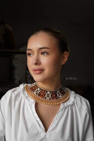 Силянка "Цвіт долі" коричневого кольору 2314 фото