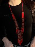 Gerdan "Star Amulet" is red with gold flecks 422 photo