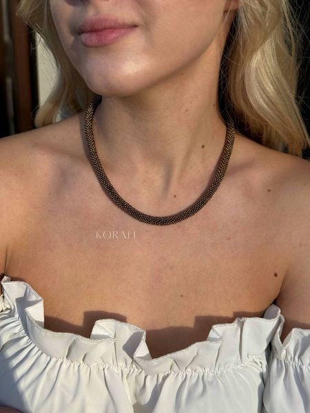 Snake harness with a golden hue 1181 photo
