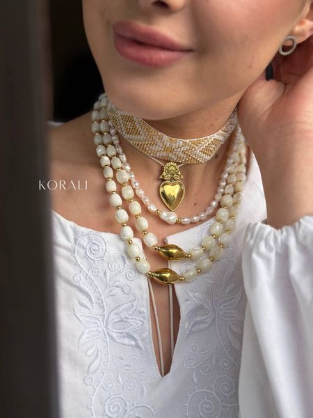 Set "Shine of mother of pearl" milk color 2463 photo