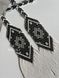Circular necklace "Svarga" is white 82 photo 3