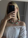 Necklace "Tulip tenderness" 817 photo