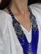 Circular necklace "Svarga" blue 81 photo 6