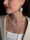 Pendant "Petals of Tenderness" white with gold 640 photo 1