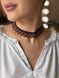 Silyanka "Motiv" black-transparent with red splashes 2258 photo 1