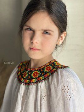 Силянка дитяча "Чорнобривці" (6,5см) 559 фото
