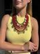 Necklace "Treasures of the Nation" made of natural stones 1066 photo 5