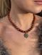 Necklace "Evening Star" beige color 2059 photo 1