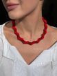 Necklace-harness "Dance of Light" red 2317 photo