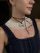 Set of silyanka classic white and kermic pendant "Kosivska lunnytsia" 169 photo 3