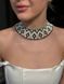 "Adelia" white with gray pattern 2284 photo 4