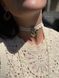 Silver-tone lamb pendant "Heart" 781 photo 2