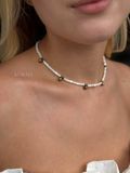 Choker "Ray of Tenderness" with rustles 981 photo