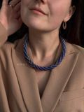 Harness necklace "Ethereal Lines" 471 photo