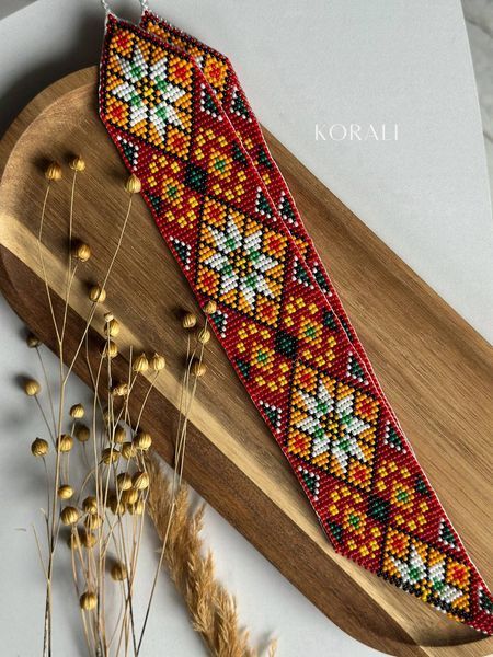 Corner necklace "Bukovyna" 503 photo