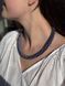 Harness necklace "Ethereal Lines" 471 photo 4