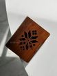 Wooden jewelry box "Symbol" size 14x11