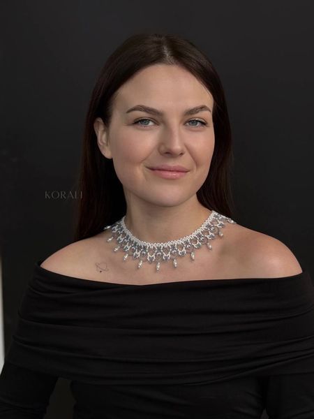 Silyanka "Tenderness" with pearls 504 photo