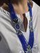 Necklace "Dyvotsvit" blue color 2188 photo 3