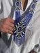 Necklace "Dyvotsvit" blue color 2188 photo 2