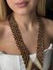 Necklace "Ornament of Being" brown-gold 2138 photo 2
