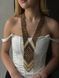 Necklace "Ornament of Being" brown-gold 2138 photo 1