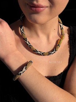 Set "Snake" gold color 2220 photo