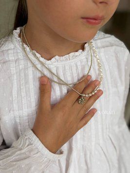 Children's necklace "Flower amulet" 2482 photo
