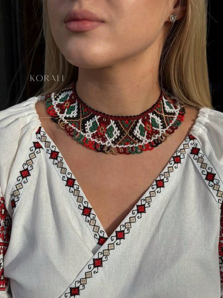 Silyanka "Camellia" in ethnic shades 1150 photo