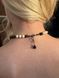 Choker "Pokutyanka" made of natural stones 1189 photo 3