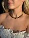 Choker "Pokutyanka" made of natural stones 1189 photo 2