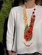 Necklace "Flaming Flower" white 823 photo 1