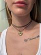 Brass pendant "And you are my heart" 864 photo