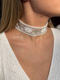 Ribbon necklace "Zaporozhye pattern" 2483 photo