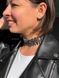 "Polisyanochka" black coat with graphite pattern 632 photo 4