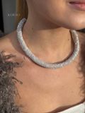 copy_Necklace harness "Star" powder color 2066 photo