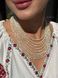 "Morning Dew" necklace made of natural stones 2324 photo 5