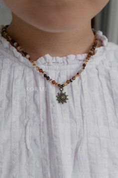 Children's choker "Honey Sun" 2485 photo